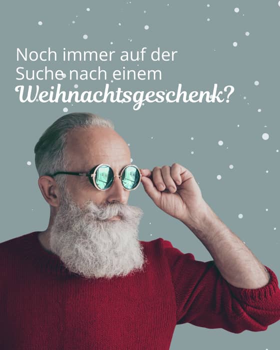 Das ist das beliebteste Weihnachtsgeschenk! 🎁
Rate doch mal: Was schenken die Schweizer wohl am liebsten zum Weihnachtsfest? 🤔 Im vergangenen Jahr haben tatsächlich 44 % Geldgeschenke oder Gutscheine unter den Weihnachtsbaum gelegt. 🎄
Denn damit liegt man ja auch immer richtig. ✅ Und natürlich bekommst du auch bei uns einen Weihnachtsgutschein für deine Liebsten! 😍 Komm einfach bei uns vorbei! 🥰