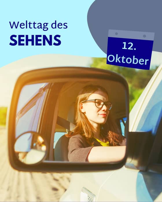 👀 Heute feiern wir den Welttag des Sehens! 👀
👉 Wusstest du, dass gutes Sehvermögen entscheidend für deine Sicherheit ist, besonders im Strassenverkehr? 🚗
🤔 Wann hast du zuletzt deinen Augen die nötige Aufmerksamkeit geschenkt?
👓 Besuche uns und entdecke, wie klar du die Welt sehen könntest! Wir bieten professionelle Sehtests an, damit du immer sicher unterwegs bist.
Wir können es kaum erwarten, dich zu sehen! 🥳
